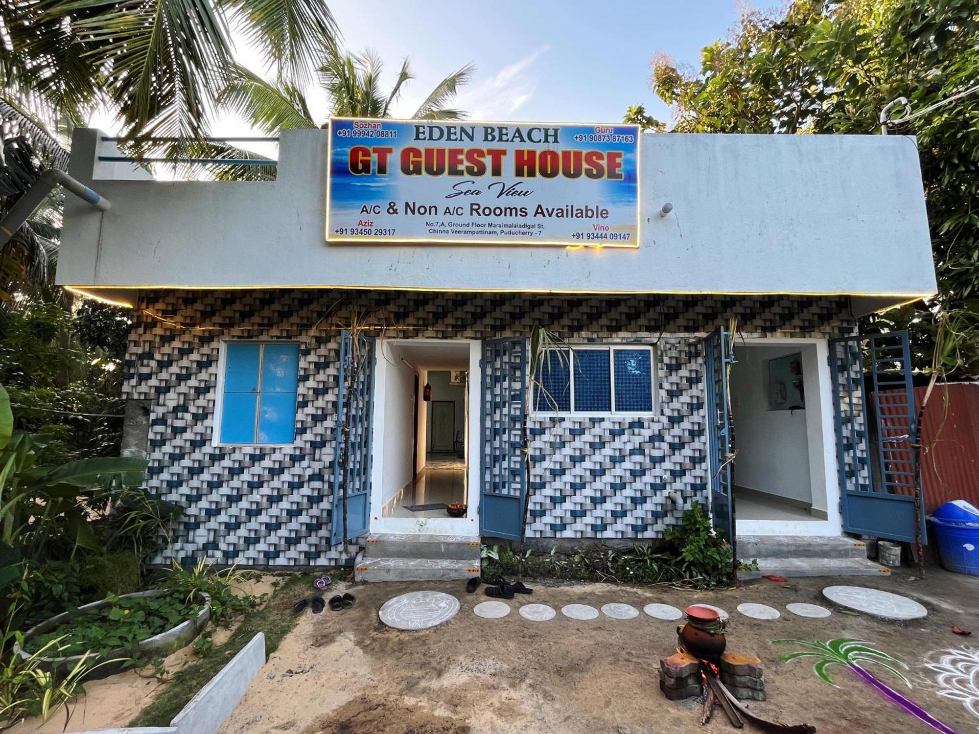 Gt Guest House Virāmpattinam Buitenkant foto